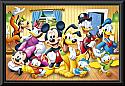 Disney Classic Characters Framed Poster