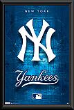 New York Yankees Logo Framed 