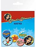 DC Comics - Wonder Woman Mix Button Badge Pack