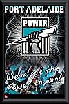 Port Adelaide Power Logo poster 