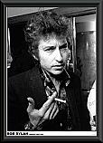 Bob Dylan London 1965 Poster Framed