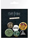 Harry Potter Mix set of 6 Button Badge Pack