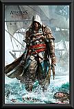 Assassins Creed 4 Shore Framed Poster