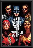 DC Comics - Justice League Faces Framed Poster