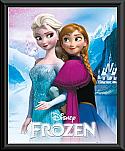 Frozen Anna and Elsa Framed Mini Poster 
