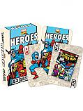 Marvel Heroes retro Playing Cards