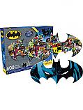 DC Comics - Batman Collage and Logo Double-sided Jigsaw Puzzle
