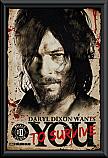 The Walking Dead Daryl Needs You Framed Poster 