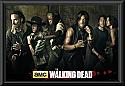 The Walking Dead Season 5 Poster Framed