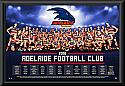 Adelaide Crows 2016 Team Poster Framed