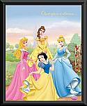 Disney Princesses Once Upon a Dream Framed Mini Poster 