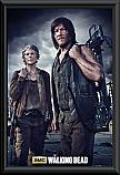 The Walking Dead Daryl and Carol Framed Poster