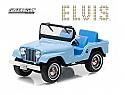 1:64 Elvis Presley (1935-77) Jeep CJ-5 Sierra Blue