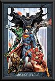 DC Comics - Justice League Group Framed Poster