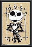 The Nightmare Before Christmas Jack Madness Framed Poster 
