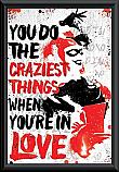 DC Comics - Harley Quinn Crazy Framed Poster