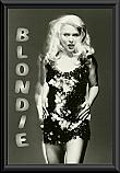 Blondie Debbie Harry Glitter Framed Poster