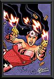 DC Comics - Wonder Woman Shooting Framed Poster