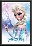 Frozen Elsa Ice Framed Poster 