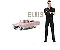 1:64 Elvis Presley - 1955 Cadillac Fleetwood Series 60 with 1:18 Elvis Figure
