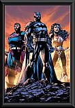 DC Comics - Justice League Trio Framed Poster