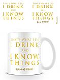 Game of Thrones Drink and Know Things Mug