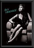 Amy Winehouse Chair Poster Framed