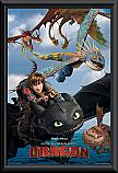 How To Train Your Dragon framed poster