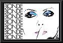 Blondie Debbie Harry Eyes Framed Poster 