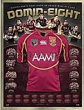 2013 Queensland State of Origin "Domin-Eight" signed jersey