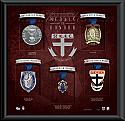 St Kilda Saints Medals of Honour Framed