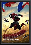Spiderman - Into the Spider-verse Poster Framed