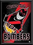 Essendon Bombers Framed WEG Supporter "Carn the Bombers" print