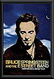 Bruce Springsteen Working on a Dream Tour Framed Poster