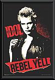 Billy Idol Rebel Yell Framed Poster