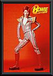 David Bowie Glam Framed Poster 