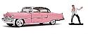 1:24 Elvis w/1955 Cadillac Fleetwood (Pink) Movie