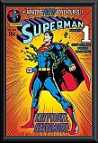 DC Comics - Superman Retro Comic Chains Framed Poster
