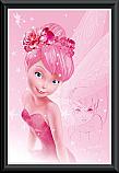 Disney Fairies Pink Tink Framed Poster
