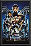 Black Panther Movie Poster Framed