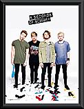 5 Seconds of Summer Clothes Mini Poster Framed