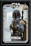 Star Wars Classic Boba Fett Poster Framed 