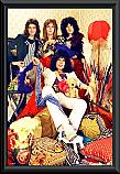 Queen Band Framed Poster