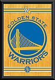 NBA Golden State Warriors Logo Poster Framed