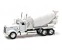 1:32 Kenworth W900 Cement Mixer Truck (White)