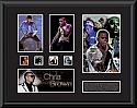 Chris Brown Montage Framed
