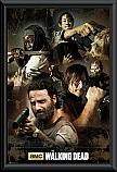 The Walking Dead Collage Framed Poster