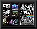 Pink Floyd black Montage Framed 