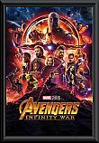 Marvel Avengers Infinity War One Sheet Poster Framed