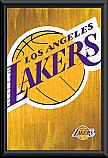 NBA LA Lakers Framed Logo Poster